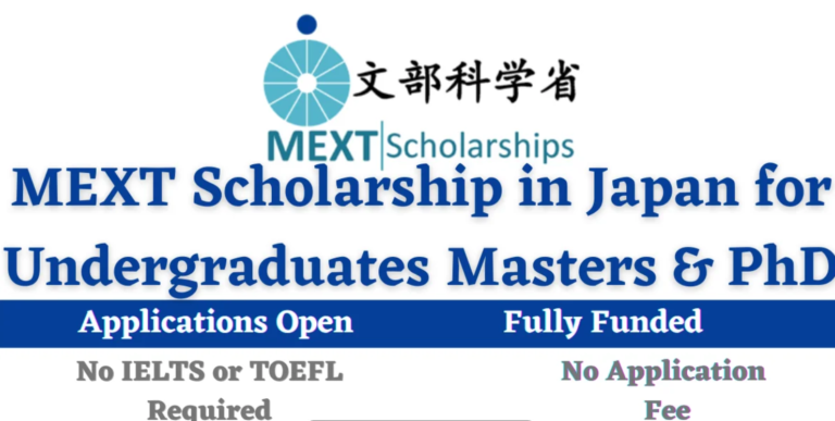 Saitama University MEXT 2025 Scholarship