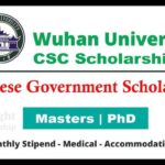 Wuhan University Fully Funded CSC Scholarship 2025