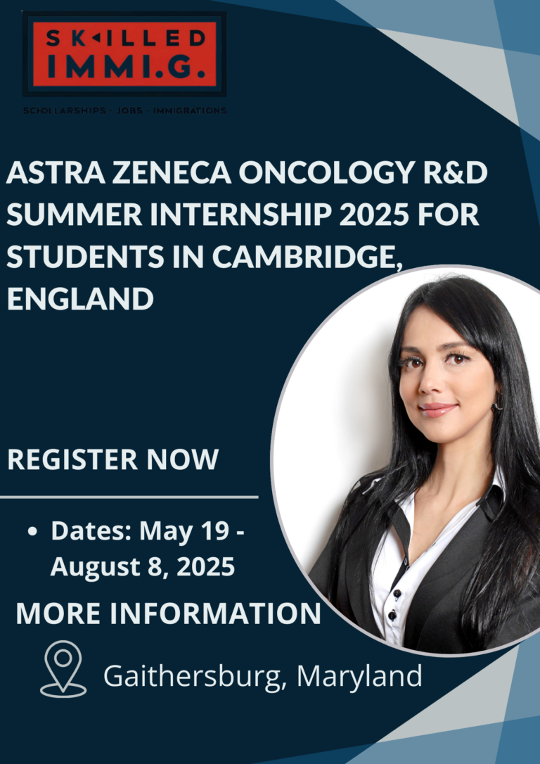 AstraZeneca Oncology R&D Summer Internship 2025 Your Path to Impacting Cancer Research