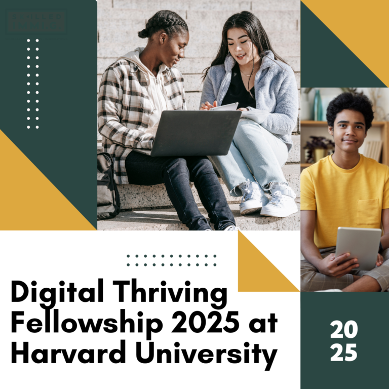 Digital Thriving Fellowship 2025 at Harvard University