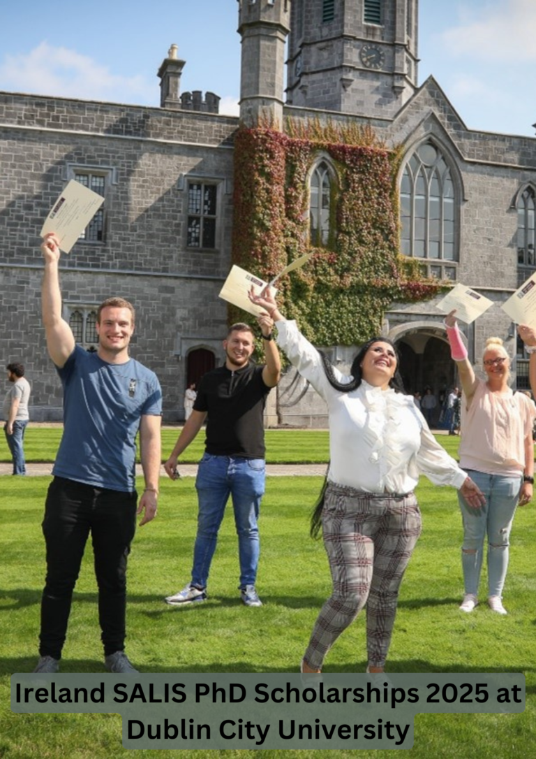 Ireland SALIS PhD Scholarships 2025 at Dublin City University