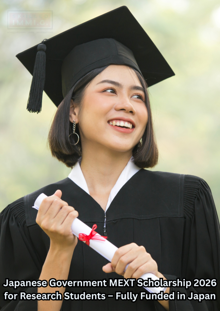 Japanese Government MEXT Scholarship 2026 for Research Students – Fully Funded in Japan